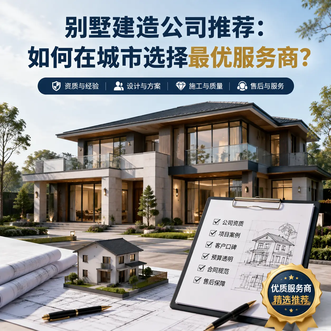 别墅建造公司推荐:如何在 施秉 选择最优服务商?