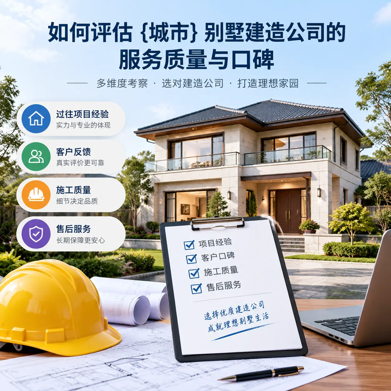 如何评估 施秉 别墅建造公司的服务质量与口碑
