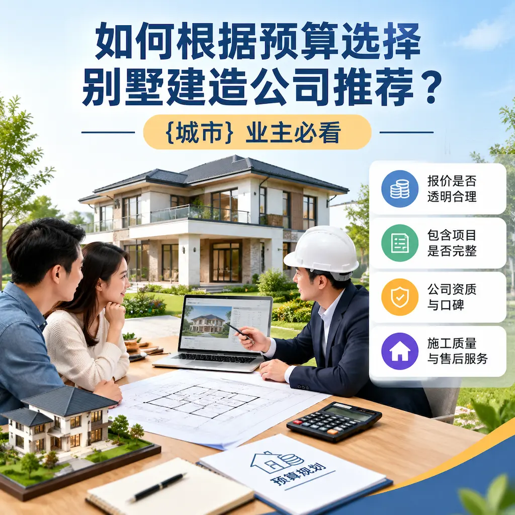 如何根据预算选择别墅建造公司推荐? 施秉 业主必看